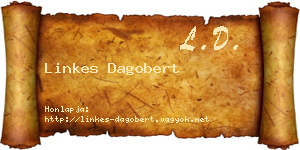 Linkes Dagobert névjegykártya
