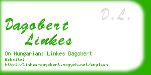 dagobert linkes business card